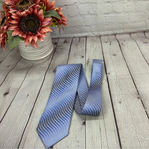 vintage tino cosma silk tie made in italy abstract diagonal stripe